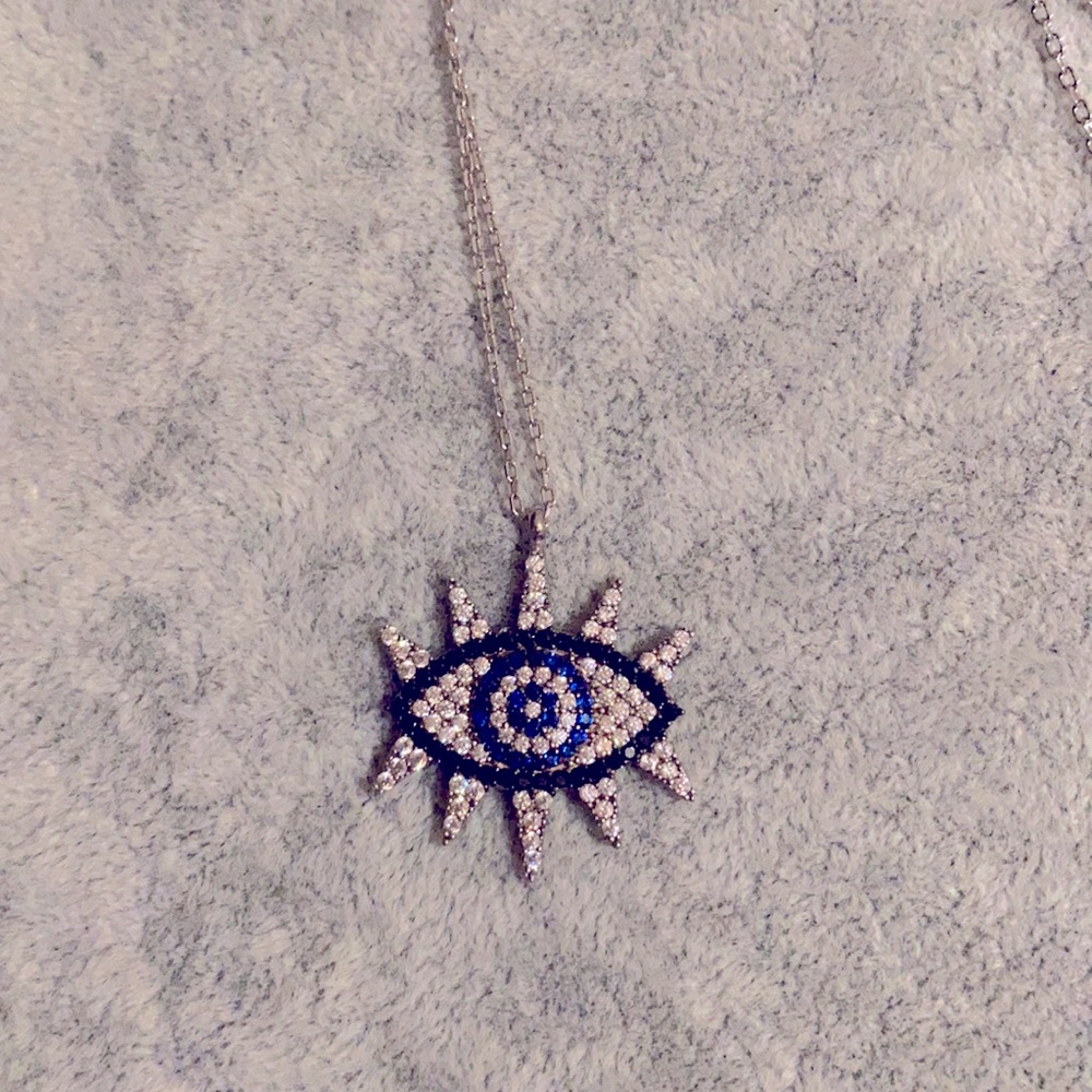 Evil eye necklace